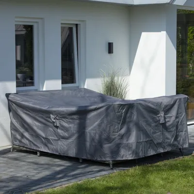 Produktbild von Madison Garten-Lounge-Set-Abdeckung 255x255x70 cm Grau