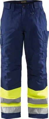 Produktbild von Blakläder High Vis Bundhose 1862 1811 in div. Farben, Farbe:gelb/marineblau, Größe:D96 (D24)