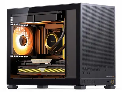 Zdjęcie produktu dla Jonsbo D32 PRO, Midi Tower, PC, Czarny, Mini-ITX, micro ATX, Stal, Gaming