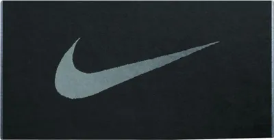 Produktbild von Nike - Sport-Handtuch, Mit großem Logo BS3819 (Einheitsgröße) (Schwarz/Grau)