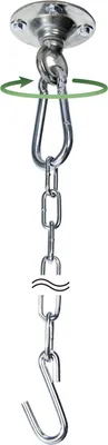 Produktbild von Plafondhaken für Hängestuhl bis 200kg mit Verlängerungskette 78cm