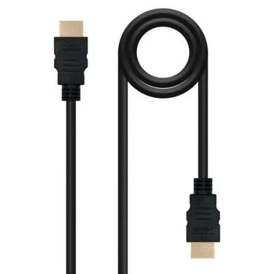 Obrázok produktu pre Nanocable HDMI, 5m, 5 m, Typ HDMI (štandard), Typ HDMI (štandard), 4096 x 2160 px, 10,2 Gbit/s, Čierna