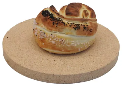 Produktbild von Brotbackstein rund Ø 44 x 3 cm Schamotte