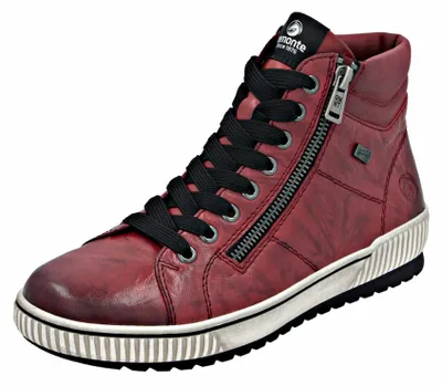 Produktbild von Remonte Damenschuhe Schnürstiefel Rot Freizeit