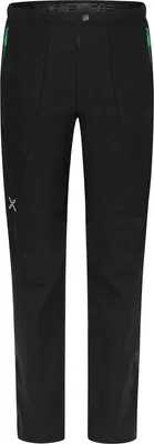 Produktbild von Rocky 2 Pants - Lange Kletterhose für Herren, Montura, Farbe:90241-BLACK/VIBE GREEN, Größe:L