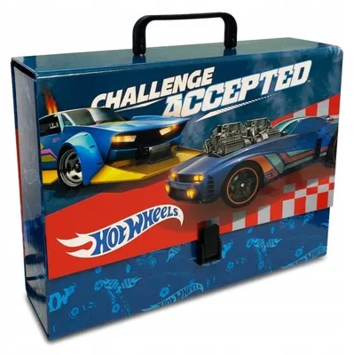 Produktbild von Ordner mit Tragegriff, Format A4, XL, Hot Wheels, 286x337 mm