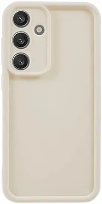Immagine prodotto di Custodia per Samsung Galaxy S25 Plus - Cover posteriore Phonesta Grooved in silicone - Beige