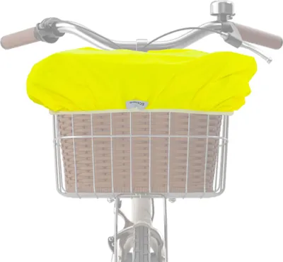 Obrázok produktu pre ECENCE 1x dažďový kryt na košík na bicykel žltý dažďový kryt na košík na bicykel kryt na košík na bicykel vodoodpudivý dažďový kryt na košíky na bicykel