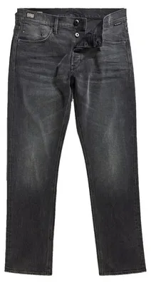 Immagine prodotto di G-STAR RAW DENIM MOSA STRAIGHT Indossato in nero Moon Herren Jeans