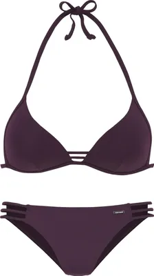 Produktbild von Bruno Banani Triangel-Bikini bordeaux Größe 42 Cup C