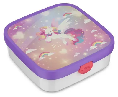 Produktbild von Mepal - Bento Brotdose Groß Campus - 1,25 l - Unicorn Glow