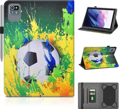 Zdjęcie produktu dla etui na tablet 10 cali, czarna, magnetyczna podstawka z funkcją ochronną