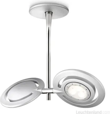 Produktbild von Philips Ledino 579184816, Einbaustrahler, 2 Glühbirne(n), LED, 2700 K, 220-240 V, Aluminium