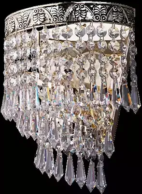 Produktbild von Kronleuchter Deckenleuchter Luxus Silber Deckenlampe Lüster Kristall