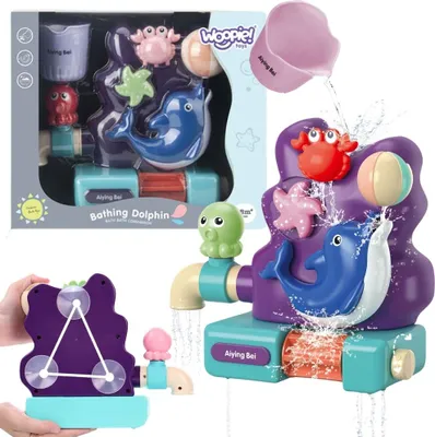 Image de WOOPIE Jouet d'eau pour dauphins nageurs + gobelet
