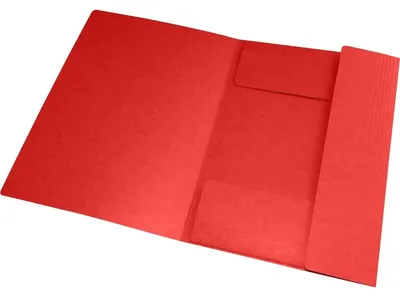 Produktbild von Oxford 400116308, Briefumschlag-Ordner, A4, Karton, Rot, 200 Blätter, 390 g/m²