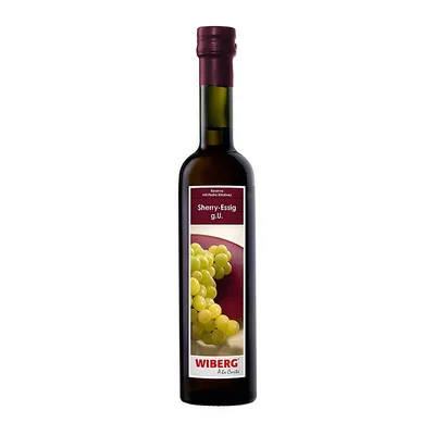 Produktbild von Wiberg Sherry Essig mit charakteristische Aromen Flasche 500ml