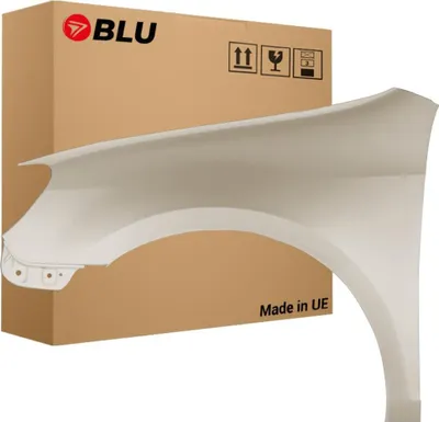 Immagine prodotto di BLU Parafango compatibile con VW Volkswagen GOLF VI 6 Hatchback LR7L Sinistra Grau SilberLeaf | 2008-2016 | Anteriore | Verniciato | Pronto per il montaggio | Acciaio