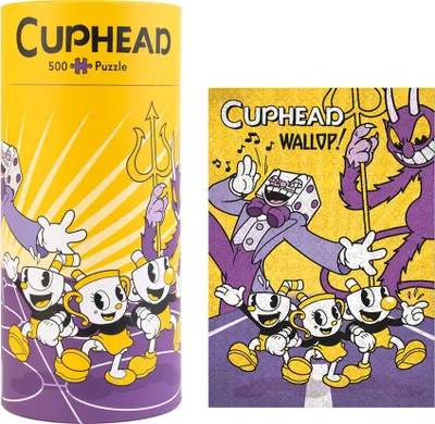 Image de Erik Editores Cuphead Ready For The Devil's Dance Puzzle 500 Stücke Lila Lila One Size