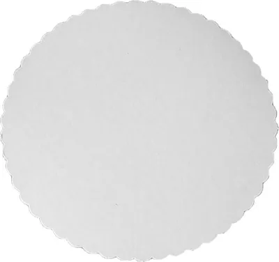 Produktbild von 8 Tortenunterlagen Kuchenunterlagen rund FF Ø 28 cm weiß mit Fettbarriere RP