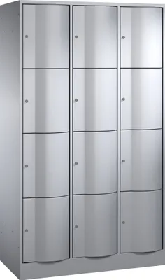 Produktbild von C+P Schließf.schrank 8470372S10119 12Fächer 1950x1150x540mm wsalu/wsal