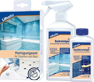 Produktbild von LITHOFIN Reinigerset Dusche und Bad 2-teilig