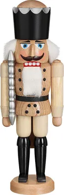 Produktbild von König natur (38cm) Nussknacker von Seiffener Volkskunst