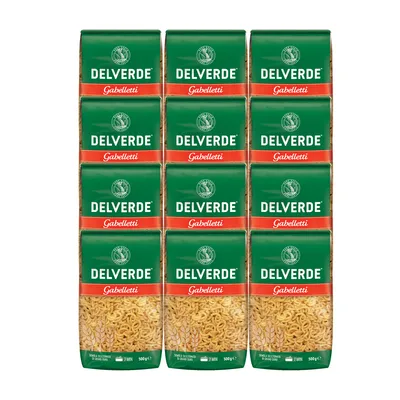 Image de Delverde Gabelletti Semola Selezionata di Grano Duro 500g paquet de 12