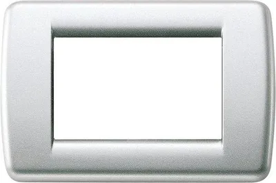 Obrázok produktu pre Strieborný kovový panel s 3 modulmi