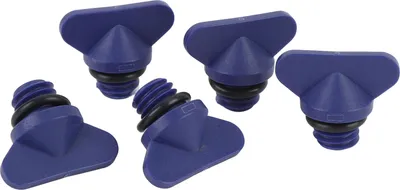 Image de Bouchon d'eau moteur 22 806608A02 Kit de bouchons de vidange haute résistance pour bloc moteur, remplacement pour moteurs marins in-bord Mercruiser