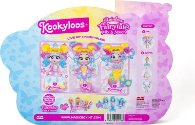 Obrázek produktu pro Kookyloos Fairytale Mix and Match Rainbow