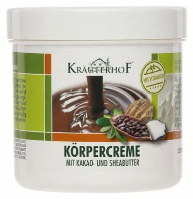 Immagine prodotto di Crema corpo Kräuterhof con cacao e burro di karité 250ml
