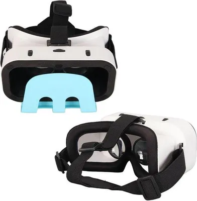 Obrázek produktu pro Brýle pro virtuální realitu pro chytré telefony – Nastavitelné sluchátka – Brýle pro VR hry – Pro rodinu a přátele