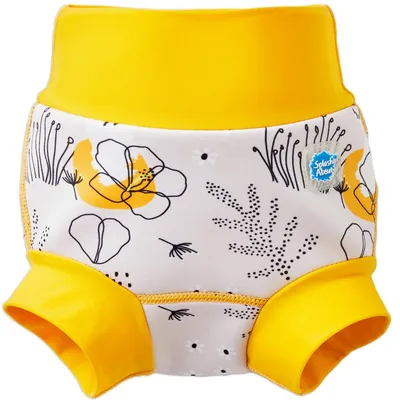 Produktbild von Wiederverwendbare Schwimmwindel Splash About Happy Nappy, Flower Meadow, 0-3