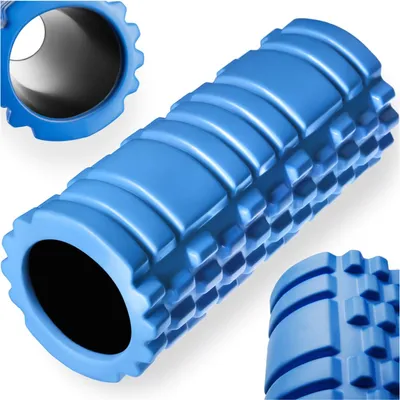 Produktbild von tectake® Faszienrolle mit verschiedenen Noppenzonen leichte Reinigung, 335 x 145 mm