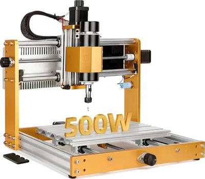 Obrázek produktu pro CNC gravírovací stroj, 3osá přesnost, kompatibilní s laserovým modulem, sada 500 W