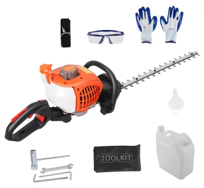 Produktbild von Doppelseitige Heckenschere, 26-cm³-Benzin-Unkrauttrimmer, Akku-Heckenschere, 2-Takt-Freischneider, handgeführte Kettensäge/Heckenschere