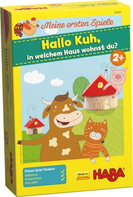 Produktbild von Meine ersten Spiele - Ene, mene, muh, in welchem Haus wohnst du?