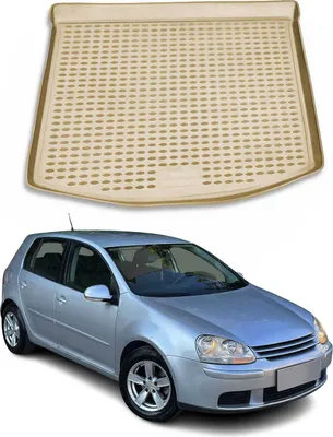 Immagine prodotto di Tappetino per bagagliaio Vaschetta per VW Golf 2003-2009 hatchback Gomma TPE Beige