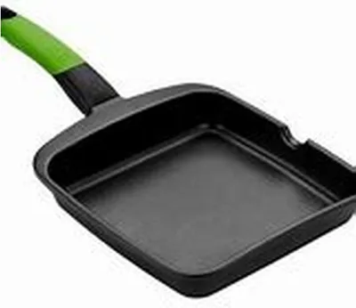 Produktbild von BRA Prior | Glatter Drehspieß, 28 cm, Aluminiumguss mit Antihaftbeschichtung, für alle Herdarten geeignet, auch Induktion
