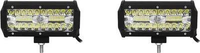 Imagen del producto de Tira de luces LED, faro todoterreno 8D, con 3 filas