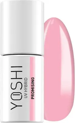 Obrázok produktu pre Yoshi Hybrid lak na nechty ružový - Profesionálny trvalý lak na nechty 6 ml - UV lak na nechty s praktickým štetcom - Yummy You