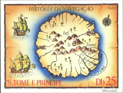 Produktbild von Briefmarken Sao Tome e Principe 1979 Mi Block38 (kompl.Ausg.) gestempelt Segelschiffe