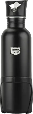 Produktbild von FISCHER Trinkflasche Edelstahl -  mit Halter, 750ml