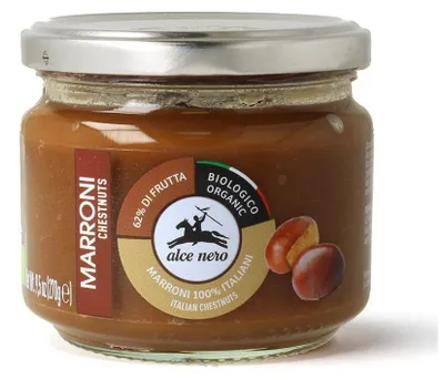 KREM Z KASZTANÓW JADALNYCH BIO 270 g - ALCE NERO