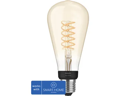 Obrázok produktu pre Philips 8719514343061, Inteligentná žiarovka, Bluetooth/Zigbee, Priehľadná, LED, E27, ST72