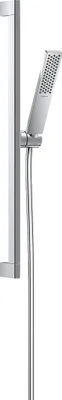 Produktbild von HansGrohe Brauseset Pulsify E 1jet mit Unica Brausestange 650mm chrom, 24370000
