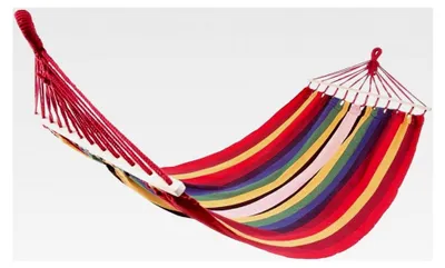 Produktbild von Hängematte für den Außenbereich 200 x 100 cm, rot