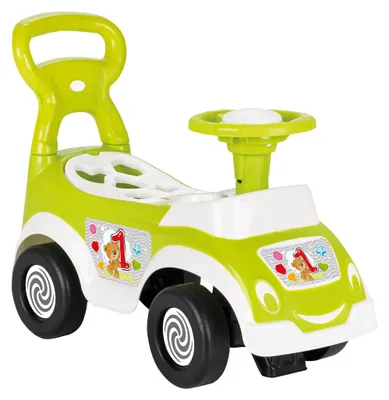 Image de WOOPIE - Vélo d'équilibre 4 en 1 : trieur, poussette, trotteur + klaxon et compartiment de rangement