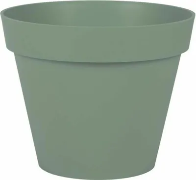 Immagine prodotto di Vaso polipropilene EDA 13613 v.la Diam.30 L.0 x H.24 cm verde alloro